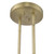 Perret 2-Light Aged Brass Pendant (398275)