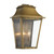 Coventry 2-Light Aged Brass Pocket Wall Light (398425)