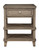 Taupe 1 Drawer With Shelves Nightstand (399247)