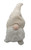 Creamy White Fuzzy Fabric Gnome (399308)