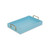 Light Blue Wooden Tray With Gold Handles (399608)