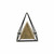Metal Triangular Decorative Sculpture (399636)