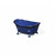 Petite Royal Blue Bathtub Decorative Sculpture (399648)