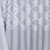 Gray And White Printed Lattice Shower Curtain (399730)