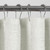 Pearl White Soft Textured Shower Curtain (399745)