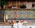 5" X 5" Mediterranean Mash Mosaic Peel And Stick Tiles (399851)