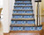 6" X 6" Blue Multi Mosaic Peel And Stick Tiles (400212)