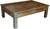 Square Distressed Wooden Coffee Table (400871)