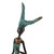 Bronze Figurine Of An African Woman Attired In Turquoise (401730)