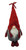 Red Fuzzy Hat Standing Gnome (402540)