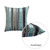 17"X17" Sky Blue Velvet Luxurious Throw Decorative Pillow Case Set Of 2 Pcs Square (355252)