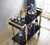 Alios Serving Cart - Black/Gold (ALS02-BLK)