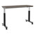 5 Ft. Pneumatic Height Adjustable Table - Urban Walnut/Black (HAT60253-U)