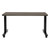 5 Ft. Pneumatic Height Adjustable Table - Urban Walnut/Black (HAT60253-U)