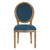 Lillian Oval Back Chair (Pack Of 2) - Klein Azure (LLA2K14)