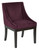 Monarch Dining Chair (Pack Of 2) - Port Velvet (MNA2P19)