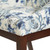Monarch Dining Chair (Pack Of 2) - Paisley Blue (MNA2P63)