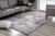 8' X 11' Gray Dripping Damask Area Rug (393577)