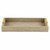 Beige Linen And Wooden Tray (401790)
