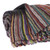 Ultra Soft Maroon And Green Stripes Handloomed Throw Blanket (402940)