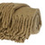 Luxury Brown Handloomed Throw Blanket (402961)