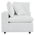 Commix 5-Piece Sunbrella Outdoor Patio Sectional Sofa - White EEI-5590-WHI