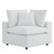 Commix 7-Piece Sunbrella Outdoor Patio Sectional Sofa - White EEI-5592-WHI