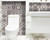 4" X 4" Light Brown And White Mosaic Peel And Stick Removable Tiles (Pack Of 24) (390788)