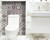4" X 4" Light Brown And White Mosaic Peel And Stick Removable Tiles (Pack Of 24) (390788)