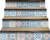 5" X 5" Baby Blue And Peach Mosaic Peel And Stick Removable Tiles (Pack Of 24) (390809)