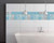 5" X 5" Sky Blue Mosaic Peel And Stick Removable Tiles (Pack Of 24) (390819)