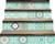 4" X 4" Aquamarine Mosaic Peel And Stick Removable Tiles (Pack Of 24) (390823)