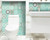 5" X 5" Aquamarine Mosaic Peel And Stick Removable Tiles (Pack Of 24) (390824)