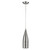 Narrow Silver Hanging Light With Glass Studs (398240)