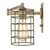 Industrial Gold Metal Wall Sconce (398681)