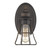 One Light Bronze Cage Wall Light (398713)