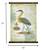 Yellow Vintage Heron Tapestry Xl Wall Decor (401613)