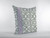 18" White Bird Maze Decorative Suede Throw Pillow (413268)