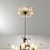 Ivory And Gold Eight Pointed Star Chandelier Ceiling Medallion 24In (12020500)