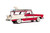 C1957 Red Ford Country Squire Station Wagon Sculpture (401154)