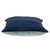 Navy And Gray Dual Solid Color Reversible Throw Pillow (402784)