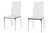 Libby - Modern White Leatherette Dining Chair (Set Of 2) (283205)