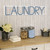 Modern Large Metal Laundry Wall Sign (396786)