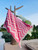 Berry Pink Chevron Design Turkish Beach Blanket (401814)