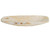 Rustic White And Natural Handcarved Thin Oval Centerpiece Bowl (469166)