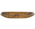 Rustic Brown And Natural Handcarved Thin Oval Centerpiece Bowl (469168)