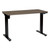 Prado Table - Urban Walnut/Top Black (PRD2448HAT-UWB)