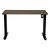 Prado Table - Urban Walnut/Top Black (PRD2448HAT-UWB)