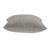 18" X 7" X 18" Transitional Gray Solid Pillow Cover With Poly Insert (334007)