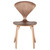 Satine Dining Chair - Walnut/Walnut (HGEM228)